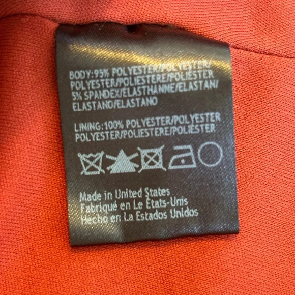 BHLDN Formal Maxi Gown Brown Red Orange Rust Ruched V Neck Empire Waist Size 4 - Picture 6 of 6